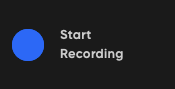 Start recording button on Zencastr