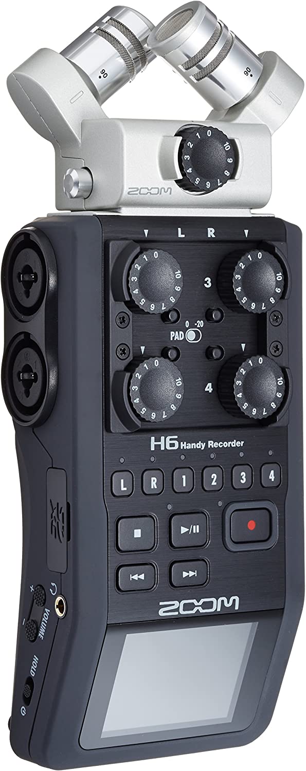Zoom H6 podcasting recorder