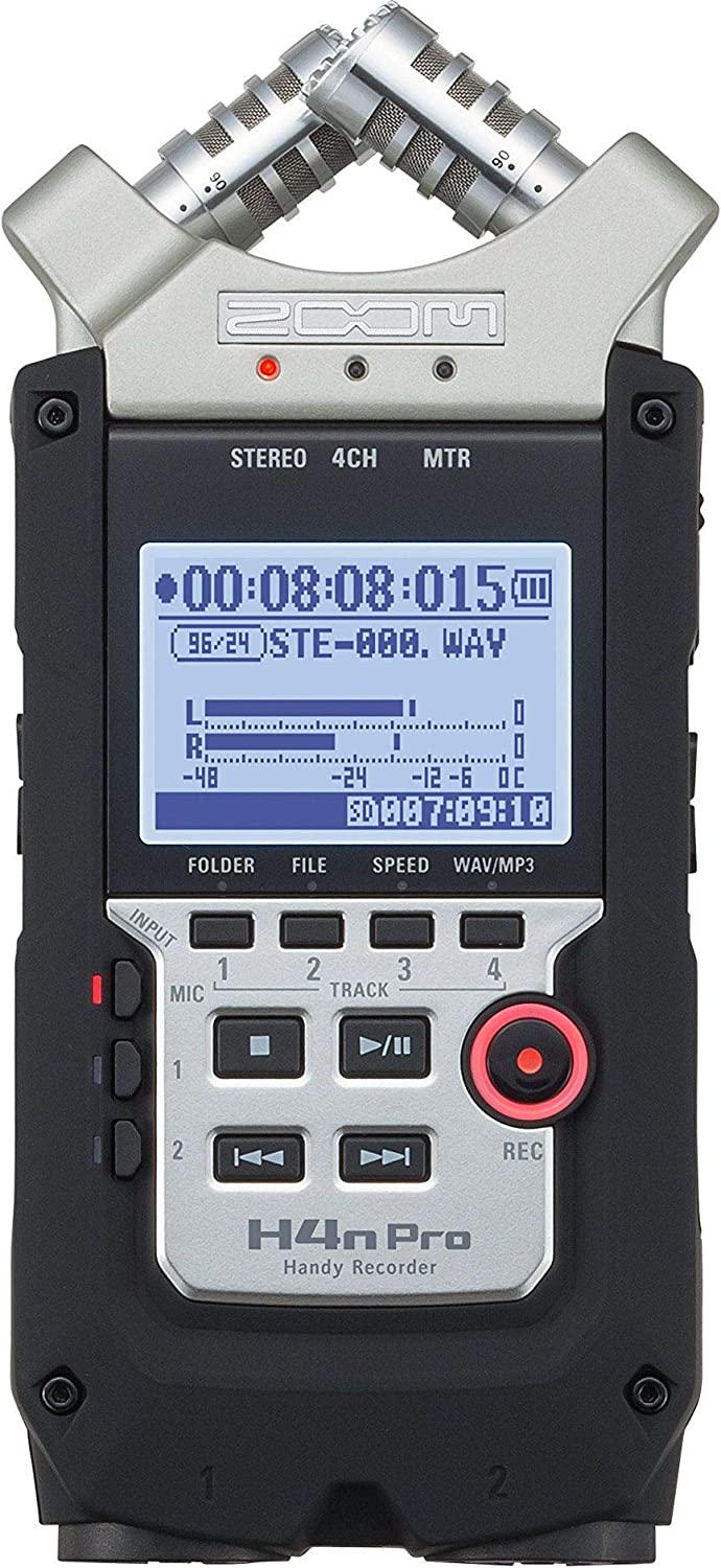Zoom H4N pro podcast recorder