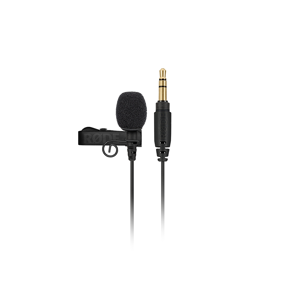 RODE Lavalier external microphone for Android phones.