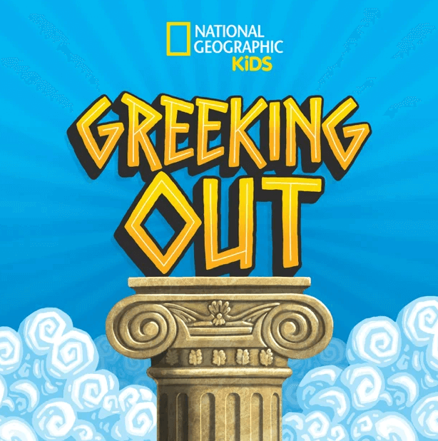 greeking out podcast cover art
