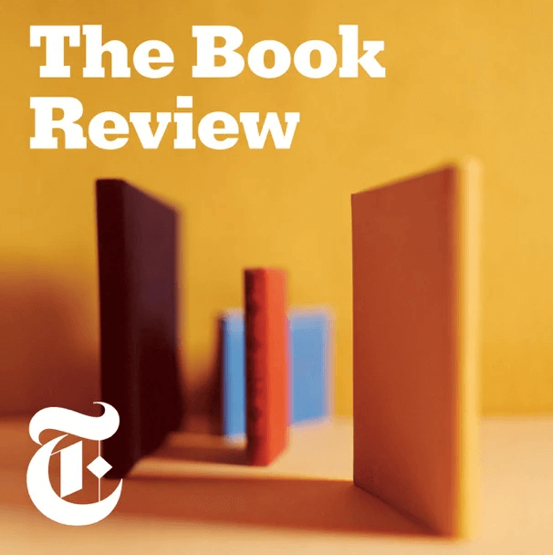 The Book Review as an example of a cohesive podcast cover.