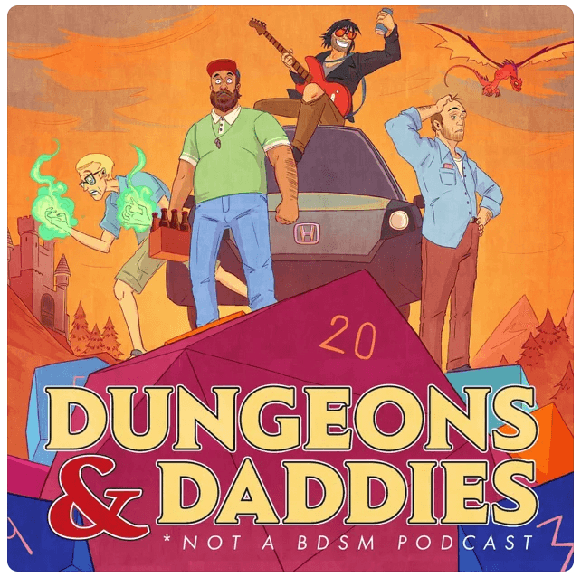 Dungeons and Daddys podcast cover