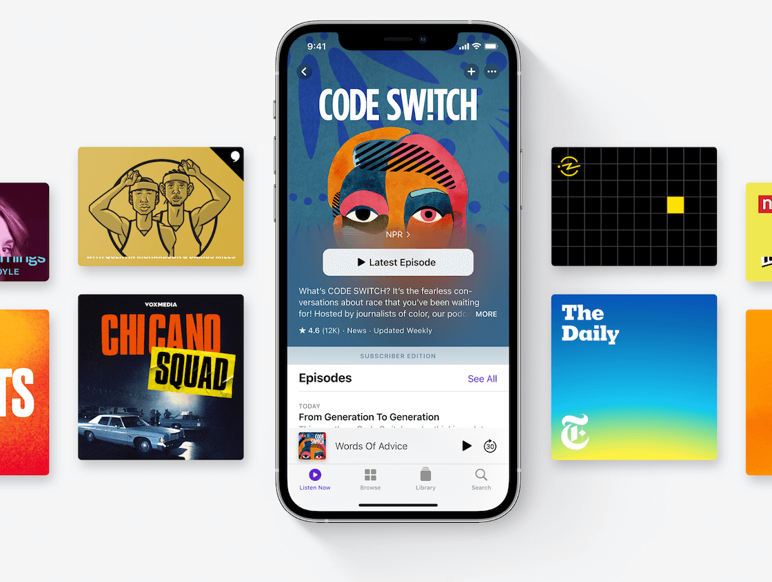 Apple podcasts aggregator and directory