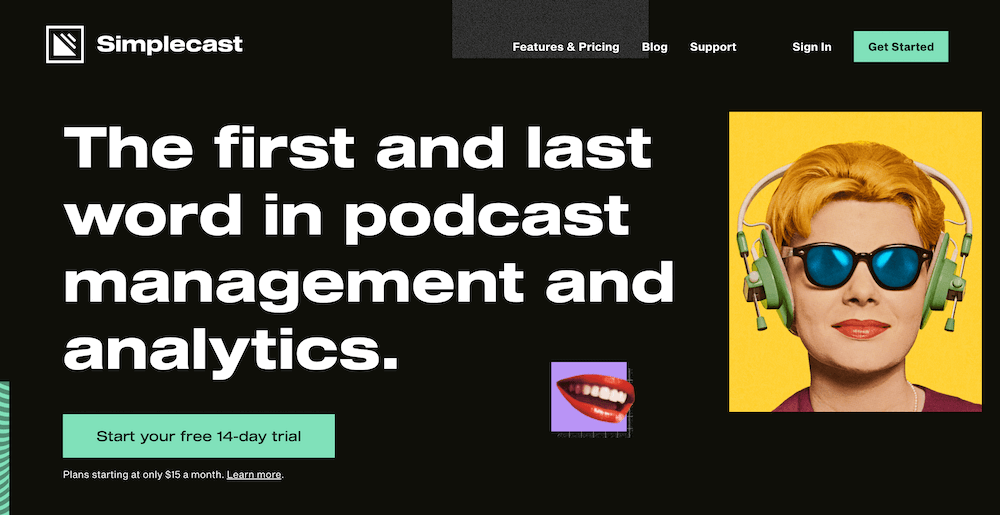 Simple cast one of the best podcast hosting sites