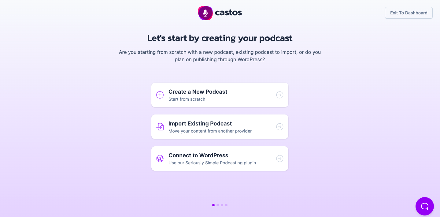 Creating a Podcast on Castos
